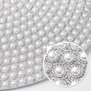 Handcrafted Round <b>Beaded</b> <b>Placemats</b> for Dining Table Wedding Christmas Decoration Family Gathering Parties - Product Image 6