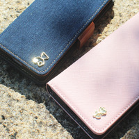 Étui de téléphone en cuir PU de qualité, porte-cartes, sangle de téléphone, style luxueux, couleurs contrastées, protection pour 15/14/13 Plus Pro