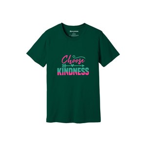 เสื้อยืดผ้าฝ้าย100% พิมพ์ลายด้วยความมีน้ำใจขนาด160 180ถึงหนักมี12สีที่สามารถปรับแต่งดีไซน์และการจัดวางของคุณเองได้ - Product Image 6