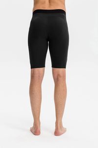 Short de compression solide avec poche, sous-vêtements d'entraînement écologiques et secs pour hommes, meilleure vente au Pakistan - Product Image 6
