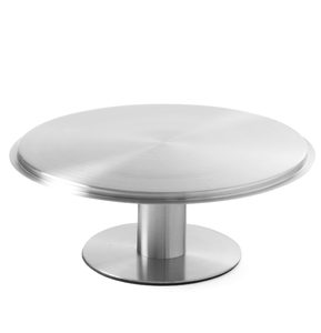 Présentoir à gâteau en acier inoxydable Design rond Présentoir de table pour gâteau et pâtisserie le plus vendu au meilleur prix - Product Image 1