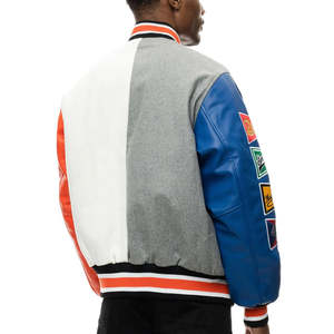 2025 New Arrival Custom Letterman <b>Jacket</b> with Premium Classic Button Vintage Baseball Custom Logo Embroidery - Product Image 5