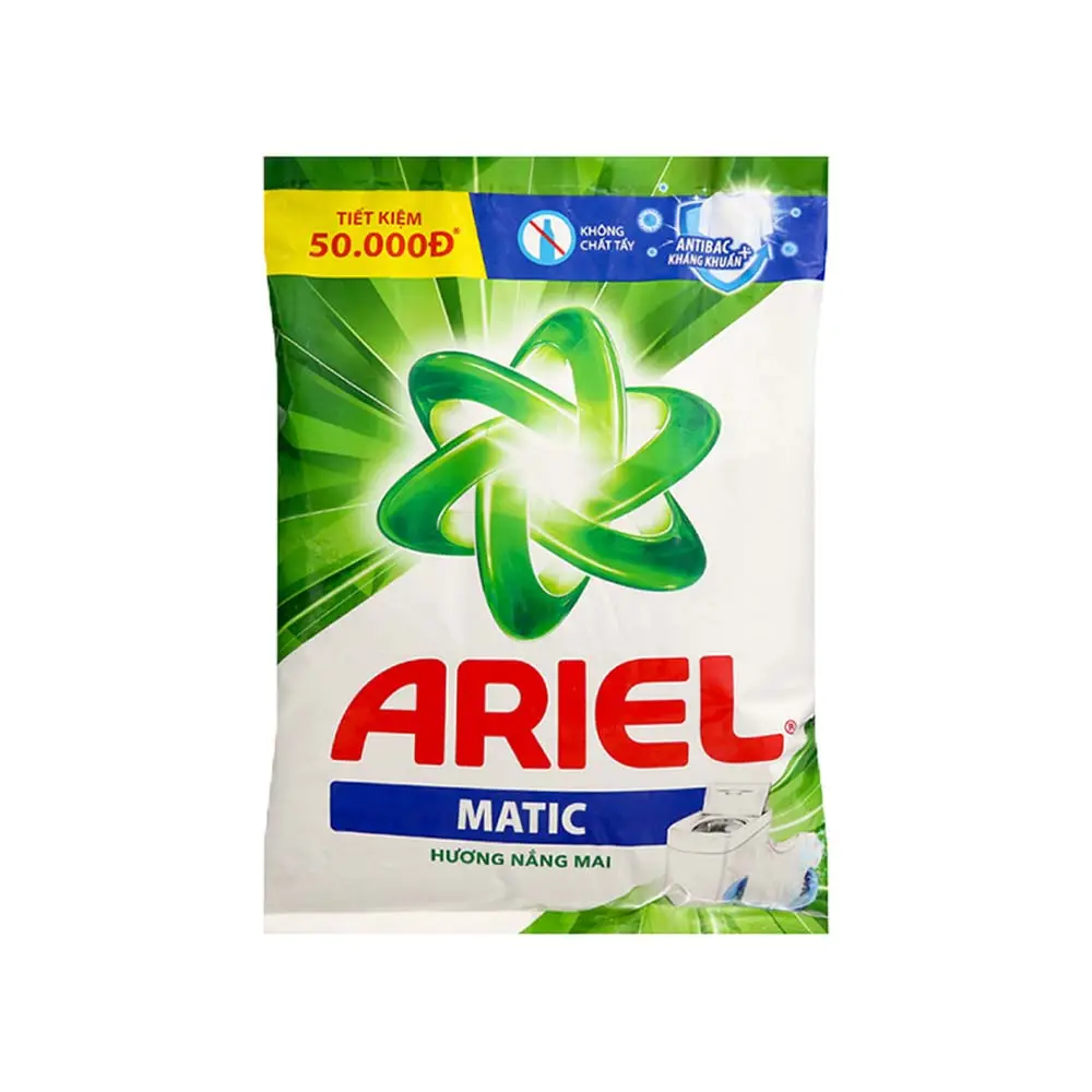 家庭用化学薬品-Ar-ielSunriseフレッシュ洗剤パウダー4kg-アジア市場ランドリーパウダー-バルクランドリーパウダー洗剤