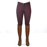 Pantalon d'équitation noir pour femme, jodhpur, taille haute élastique, longueur intégrale, en Spandex/Nylon, séchage rapide