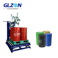 Machine de remplissage de fûts semi-automatique |   Machine de remplissage de liquides 200L |   Équipement de pesage et de remplissage pour huiles, lubrifiants et liquides chimiques