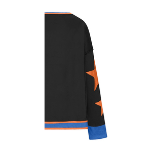 Sudadera de Invierno Extra Grande para Mujer, Cuello Redondo, 340g, Felpa, Bordado Frontal, Transpirable, Mezcla de Poliéster/Algodón Ecológica - Product Image 5