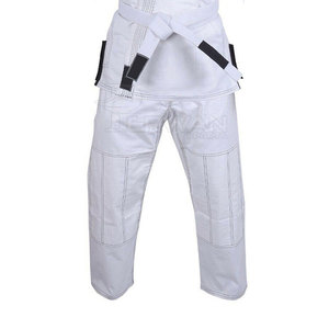 ชุดสูท BJJ GI ทำจากผ้าฝ้าย100% น้ำหนักเบาระบายอากาศได้ดีสีทึบ - Product Image 5