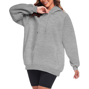 Sudadera Moderna y Elegante para Mujer, con Capucha, Ropa de Calle de Invierno, Fibra de Bambú Ecológica, Estructura Suave, Diseño Acogedor - Product Image 2