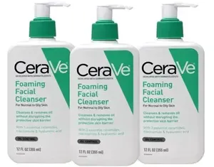 Limpiador Facial Espumoso Cerave – Limpiador Hidratante Suave para Piel Normal, Seca y Sensible, Uso Diario No Irritante - Product Image 2