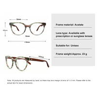 Fabricants de montures de lunettes optiques laminées personnalisées, montures de lunettes écologiques en acétate multicouche de haute qualité
