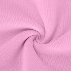 New Style Solid <b>Pink</b> Color Mock Neck Custom Chenille Embroidery Regular Fit Long Sleeve Plus Size Women Sweatshirts Outdoor Wear - Product Image 5