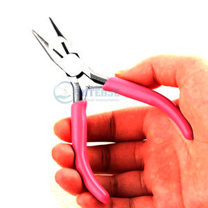 Alicates de Punta larga de 5 pulgadas de acero inoxidable duradero, cortador de alambre, fabricación de joyas, herramienta de reparación de abalorios artesanales DIY, venta al por mayor INTENSA - Product Image 1