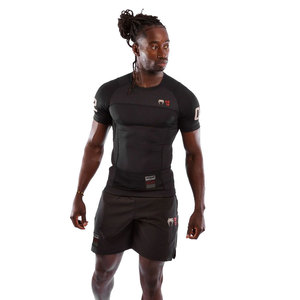 Sublimación personalizada MMA BJJ No Gi Set Manga larga Impresión HD Protector de erupción y pantalones cortos Uniforme Jiu Jitsu Kimono de Jiu Jitsu - Product Image 1