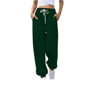 Nouveau Style femmes vêtements de rue bas tirage cordon taille pantalon Baggy ballon Cargo pantalon décontracté femmes pantalons - Product Image 5