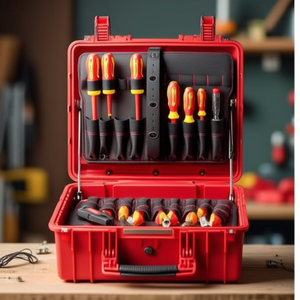 Caja de Herramientas para Electricista R21652089 en Color Rojo - Product Image 3