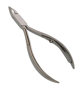 Professional Stainless Steel Cuticle Nipper Flat Blade Sharp Tip <b>Nail</b> <b>Tool</b> for Adults Finger Use Simple Style - Product Image 4