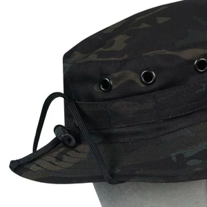 Chapeau Bob Formel Durable pour l'Extérieur en Tissu Sergé avec Ajustement Réglable pour Hommes Adultes 'MBH' - Product Image 3