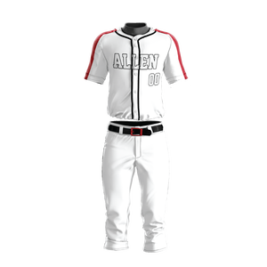 Uniformes de Béisbol Personalizados al por Mayor, Alta Calidad, 100% Poliéster, Secado Rápido, Transpirable, Color y Logotipo Personalizados, MOQ de 20 Conjuntos - Product Image 4