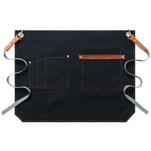 Delantal de Lona Vaquera Estilo Coreano Unisex para Bistro, Restaurante, Cocina, Cafetería, Camarero, Chef, Barista, Servicio de Alimentos - Product Image 3