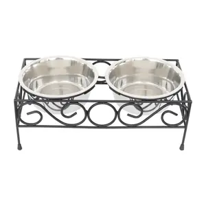 Regal Metal World's Eco-friendly Stainless Steel round Pet <b>Bowl</b> for <b>Small</b> <b>Dogs</b> & Cats Available in Bulk Quantity - Product Image 1
