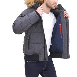 Vente chaude Nouveau design de qualité supérieure Veste en duvet à bulles pour hommes Veste à bulles à fermeture éclair pour hommes - Product Image 4