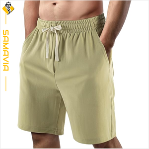 Pantalones cortos deportivos para hombre, bermudas personalizadas, pantalones cortos de running transpirables de secado rápido, pantalones deportivos de entrenamiento con bolsillos - Product Image 1