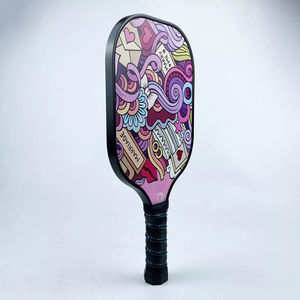 Pagaie de Pickleball en Fiber de carbone sans bords certifiée USAPA 2025 Noyau en nid d'abeille de 16mm avec équipement de Pickleball Logo OEM - Product Image 5