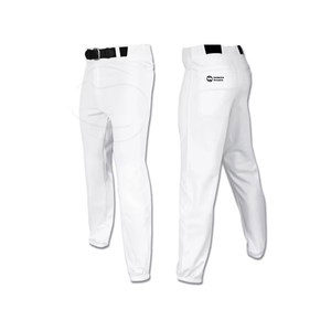 Nouvelle arrivée de pantalons de baseball et de softball de haute qualité sur mesure vêtements de sport pantalons unisexes de couleur unie - Product Image 1