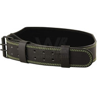Ceinture de musculation en cuir, protection professionnelle, boucle antidérapante, écologique, soutien lombaire réglable