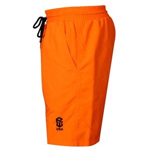 Pantalones cortos deportivos ligeros transpirables de secado rápido para hombre, cintura elástica hasta la rodilla, respetuosos con el medio ambiente, personalizables, para baloncesto - Product Image 5
