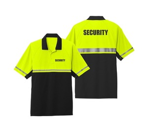 Camiseta Polo de Seguridad Azul, Camiseta Polo Bordada Personalizada, Uniforme Liso de Primera Calidad para Guardias de Seguridad, Personal Masculino - Product Image 6