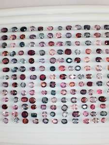 Piedra preciosa natural multiespinela tratada térmicamente con certificado IGI - Product Image 2