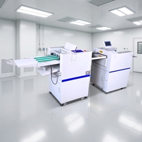 Machine de finition post-presse automatique avec alimentateur pneumatique et écran tactile pour travaux sur papier laminé