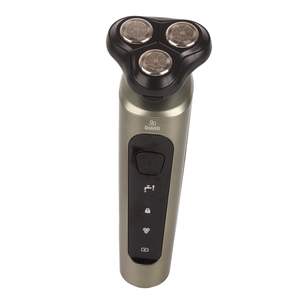 Rasoir électrique 4 en 1 pour hommes, rasoir rotatif sans fil, rasoir facial humide/sec, triple lame, étanche IPX7, tête de rasage de remplacement pour le corps - Product Image 3