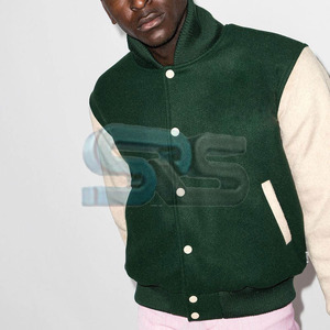 Logo personnalisé hommes veste d'hiver Letterman Style chaud respirant surdimensionné Streetwear meilleure qualité vêtements de mode - Product Image 4