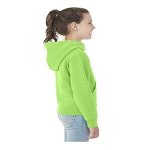 Bangladesh fábrica exportada mejor precio 100% algodón Casual niños sudaderas con capucha Color sólido bebé pulso tamaño para la temporada de invierno - Product Image 4