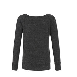 Sweat-shirt à col large en molleton éponge en toile Bella (7501) Sweat-shirt à col large pour femme Bella 7501 - Product Image 3