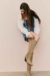 Nuevos mamelucos de mezclilla sin mangas de cintura alta con cuello Halter para mujer, monos de entrenamiento con cremallera y Bolsillo grande transpirable - Product Image 5