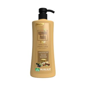 Champú a base de hierbas, 450mL, aceite para el Control del cabello y la caspa, fortalece las raíces, repara el cabello dañado, venta al por mayor, personalizado - Product Image 1