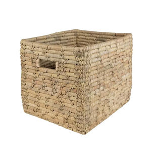2026 Date Leaf Straw <b>Basket</b> Handmade New Eco-friendly Material Handmade Storage Premier Housewares Natural <b>Round</b> Natural product - Product Image 1