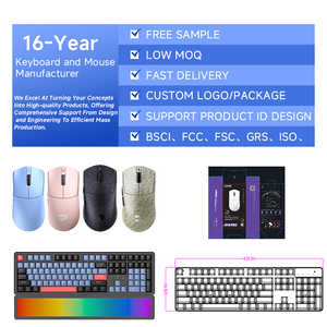 Teclado Mecánico RK61 RK617 <span class=keywords><strong>GK61</strong></span> Hyper 60 Por Ciento para Gaming, Teclado para Portátil y Computadora de 61 Teclas con Interruptor Azul/Rojo - Product Image 2