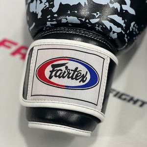 Nouvelle conception, gants de boxe Fairtex entièrement imprimés, en cuir de vache véritable, rembourrage confortable, sparring, MMA, arts martiaux - Product Image 6