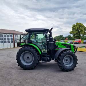 Usado Deutz-Fahr 5080D Keyline 4WD Rueda Tractor Cojinete de calidad Motor Bomba de engranajes Caja de cambios Buen precio - Product Image 5