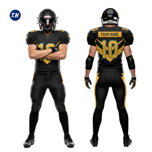 Ensemble short et maillot de football américain imprimé, anti-humidité, durable, en maille respirante, séchage rapide, motif 3D, grandes tailles - Product Image 1