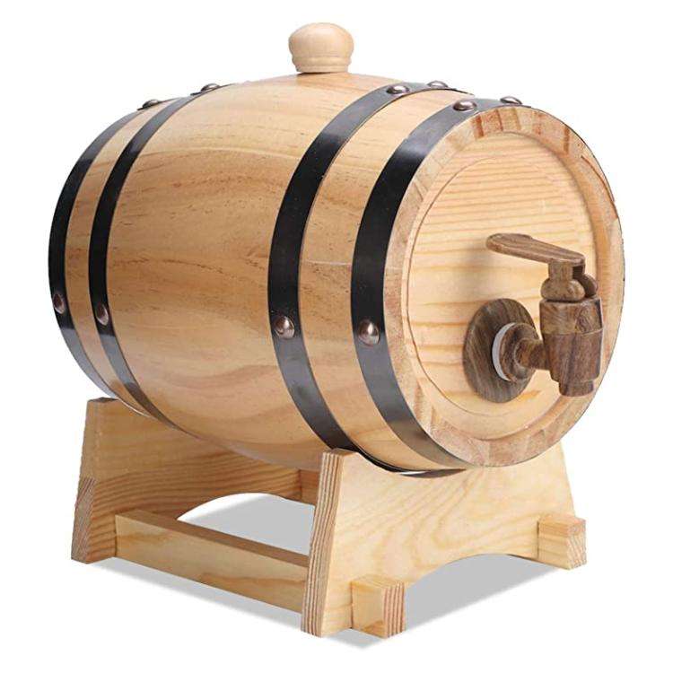 Piccola quercia di alta qualità botte 5 litri grande legno naturale legno botte di vino rovere importato