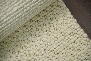 Alfombra de lana tejida a mano de calidad Bohemia corredor moderno para transformación de habitación Alfombra de lana vibrante y contemporánea - Product Image 2