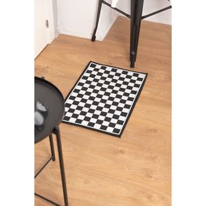 Alfombra esponjosa Drezpo, alfombra clásica rectangular de Jacquard para pasillo, hecha a mano, poliéster y viscosa para sala de estar - Product Image 1