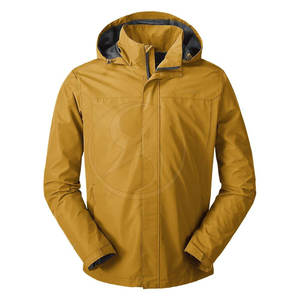 Chaqueta de lluvia ligera a granel para hombre, chaqueta de lluvia con cremallera completa para hombre, chaqueta de invierno hecha de poliéster para hombre - Product Image 1
