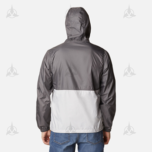 OEM Customized Outdoor Waterproof Windbreaker <b>Jacket</b> for Men with Stand Collar and Front Logo Custom Printed Lightweight - Product Image 6