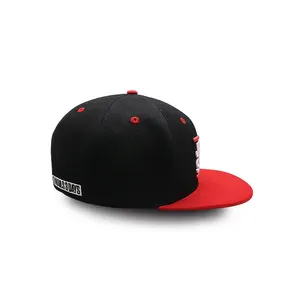 Topfly Manufacturer Wholesale Hip Hop Hat Custom 3d Embroidery Adjustable Sports Hat For Men Outdoor Snapback Cap